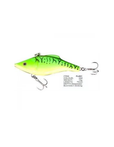 Vobler FL FL601 Sinking, Culoare 06, 7cm, 16g