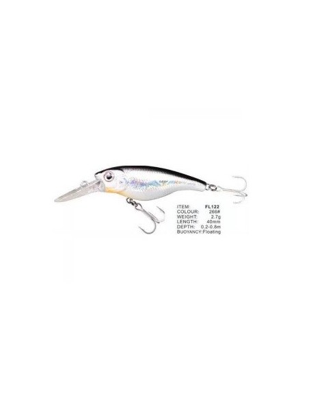 Vobler FL FL122 Floating, Culoare 266, 4cm, 2.7g Vobler FL FL122 Floating, Culoare 266, 4cm, 2.7g