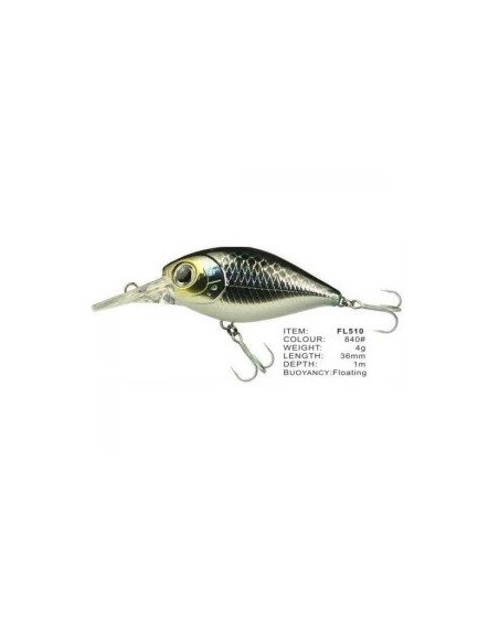 Vobler FL FL510 Floating, Culoare 840, 3.5cm, 4g Vobler FL FL510 Floating, Culoare 840, 3.5cm, 4g