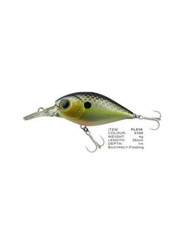 Vobler FL FL510 Floating, Culoare 839, 3.5cm, 4g