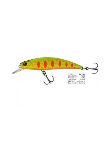 Vobler FL FL158 Sinking, Culoare 784, 7cm, 9.6g