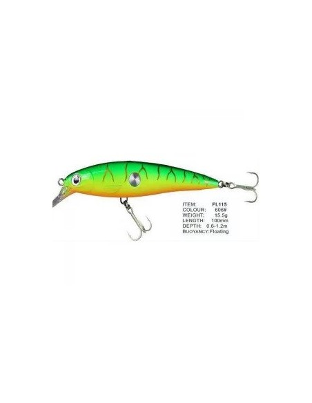 Vobler FL FL115 Floating, Culoare 606, 10cm, 15g Vobler FL FL115 Floating, Culoare 606, 10cm, 15g