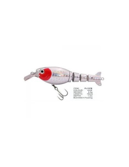 Vobler FL FL137B Floating, Culoare 442, 7.8cm, 8.7g Vobler FL FL137B Floating, Culoare 442, 7.8cm, 8.7g