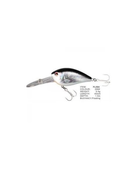 Vobler FL FL504 Floating, Culoare 266, 4cm, 5.5g Vobler FL FL504 Floating, Culoare 266, 4cm, 5.5g