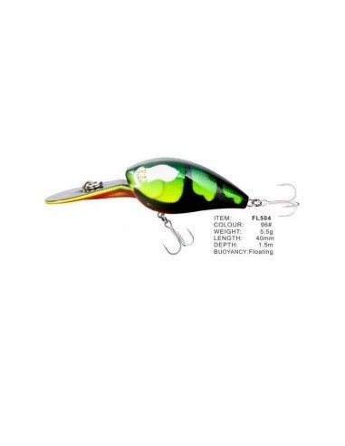 Vobler FL FL504 Floating, Culoare 96, 4cm, 5.5g