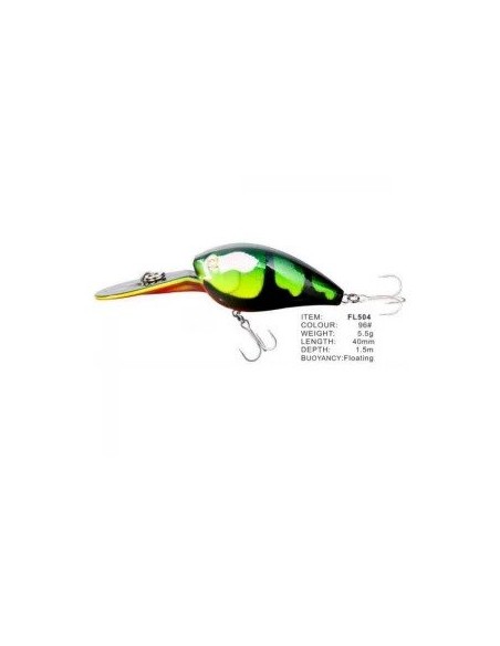 Vobler FL FL504 Floating, Culoare 96, 4cm, 5.5g