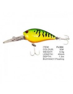 Vobler FL FL504 Floating, Culoare 93, 4cm, 5.5g