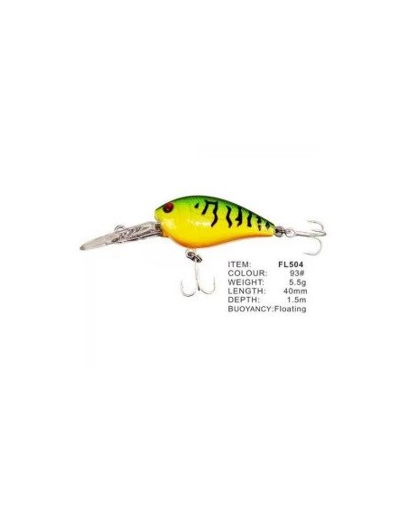 Vobler FL FL504 Floating, Culoare 93, 4cm, 5.5g