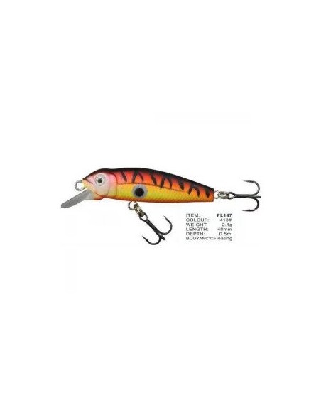 Vobler FL FL147 Floating, Culoare 413, 4cm, 2g Vobler FL FL147 Floating, Culoare 413, 4cm, 2g