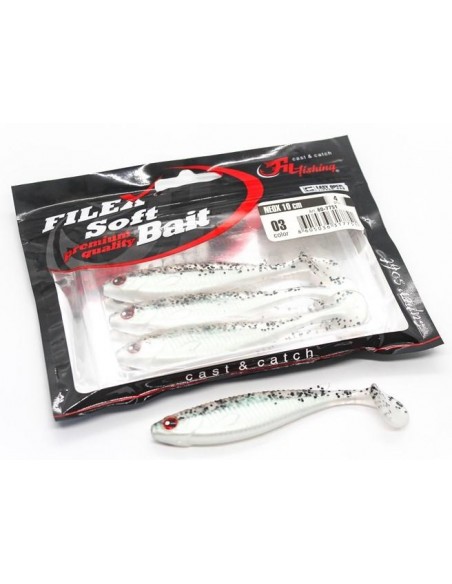Shad Filfishing Filex Neox, Culoare 03, 10cm, 4buc/plic Shad Filfishing Filex Neox, Culoare 03, 10cm, 4buc/plic