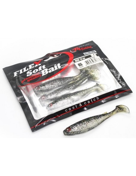 Shad Filfishing Filex Neox, Culoare 05, 10cm, 4buc/plic Shad Filfishing Filex Neox, Culoare 05, 10cm, 4buc/plic
