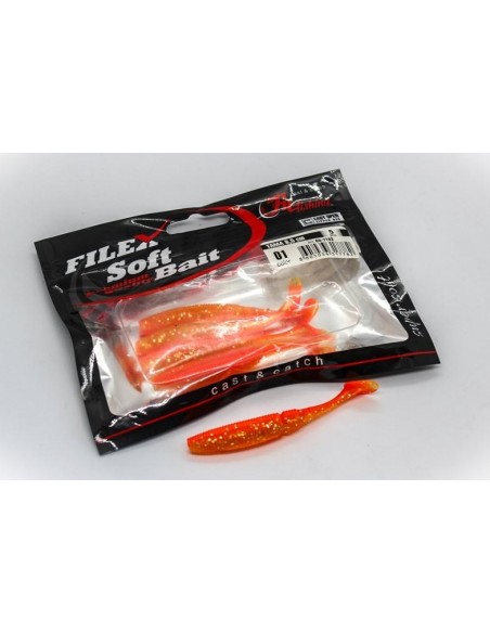 Shad Filfishing Tama, Culoare 01, 8.5cm, 5buc/plic Shad Filfishing Tama, Culoare 01, 8.5cm, 5buc/plic