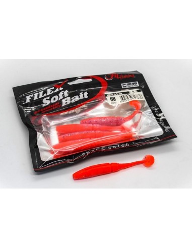 Shad Filfishing Tama, Culoare 06, 8.5cm, 5buc/plic