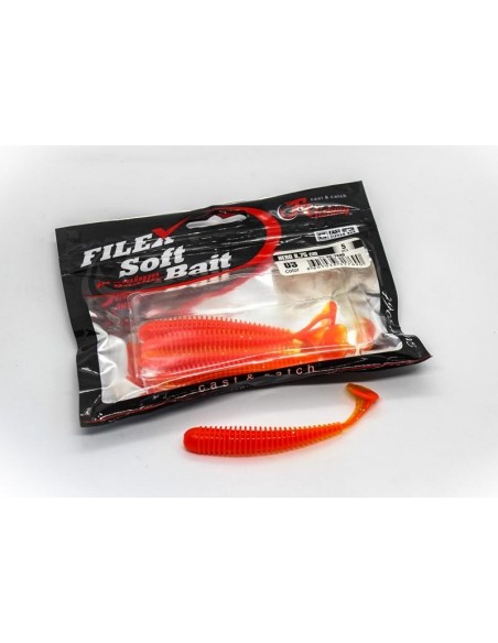 Shad Filfishing Filex Worm Shad Hero, Culoare 03, 8.75cm, 5buc/plic Shad Filfishing Filex Worm Shad Hero, Culoare 03, 8.75cm, 5buc/plic