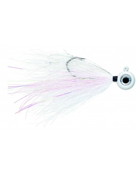 Jig VMC Mystic Moon Tail Jig 7158, Culoare WHT, Nr. 3/0, 10.5g, 2buc/plic