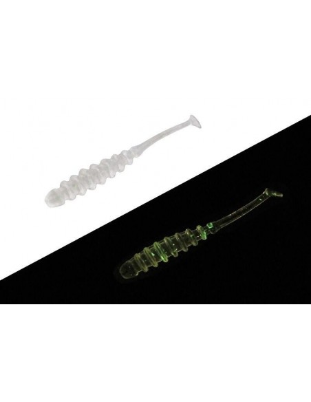 Shad Jackall Tidebeat, Culoare Clear Glow Crush, 3.8cm, 10buc/plic Shad Jackall Tidebeat, Culoare Clear Glow Crush, 3.8cm, 10buc/plic