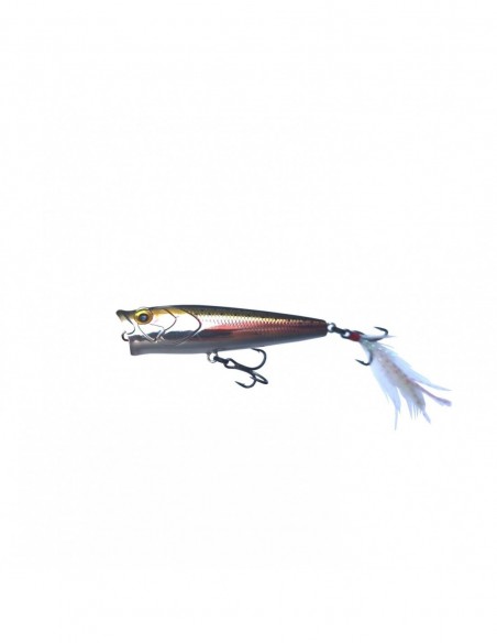 Vobler Mustad Burpy Popper, Culoare RBT, 6.5cm, 6.3g