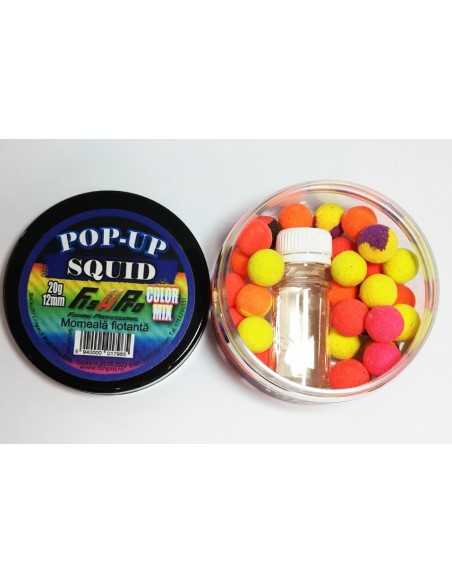 Pop Up Fish Pro, Color Mix Squid, 12mm, 20gr Pop Up Fish Pro, Color Mix Squid, 12mm, 20gr