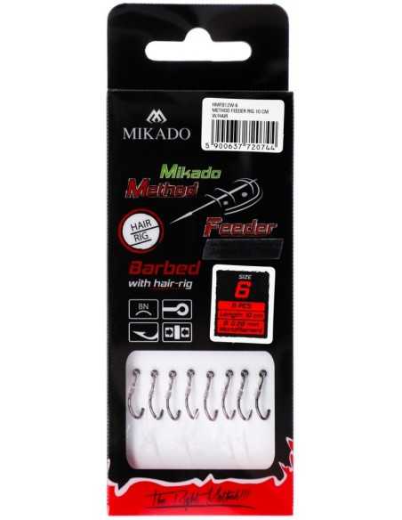 Carlige Legate Mikado Fir De Par, Carlig Nr.8, Fir 0.25mm, 10cm, 8buc/plic Carlige Legate Mikado Fir De Par, Carlig Nr.8, Fir 0.25mm, 10cm, 8buc/plic