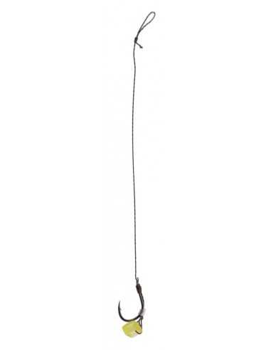 Carlige Legate Mikado Bait Band, Carlig Nr.6, Fir Textil 0.16mm, 10cm, 8buc/plic