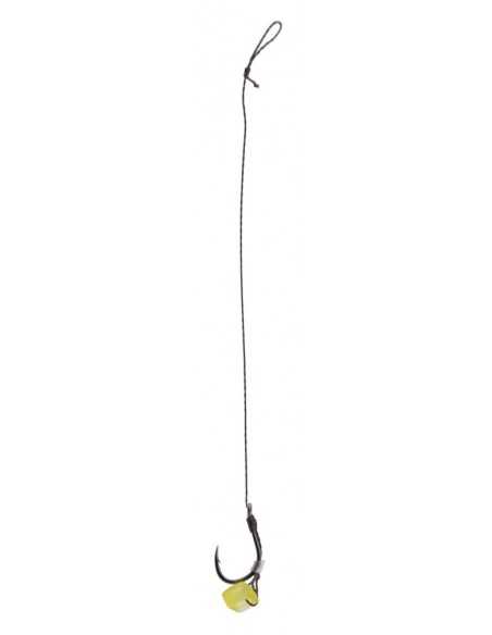 Carlige Legate Mikado Bait Band, Carlig Nr.6, Fir Textil 0.16mm, 10cm, 8buc/plic