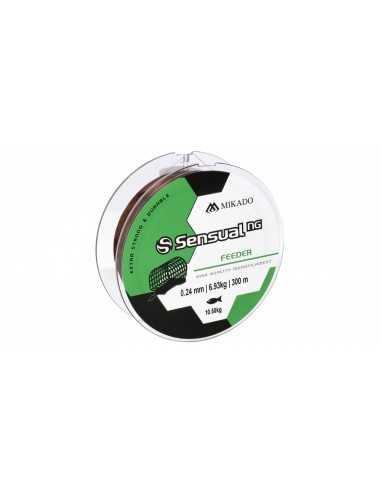 Fir Monofilament Mikado Sensual N.G. Feeder, Brown, 300m