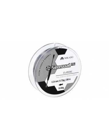 Fir Monofilament Mikado Sensual N.G. Classic, Transparent, 300m