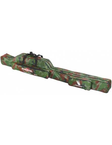 Husa Mikado Camuflaj, 2 Lansete + 2 Mulinete, 120cm Husa Mikado Camuflaj, 2 Lansete + 2 Mulinete, 120cm
