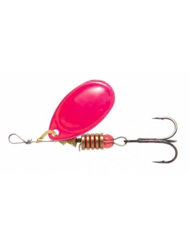 Lingurita Rotativa Mikado Focus, Nr 2, Culoare Fluo Pink, 4gr