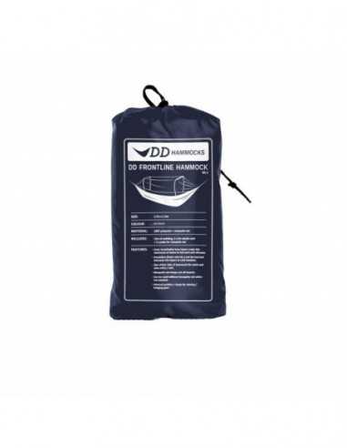 Hamac DD Hammocks Frontline, Culoare Jet Black, 2.7x1.4m