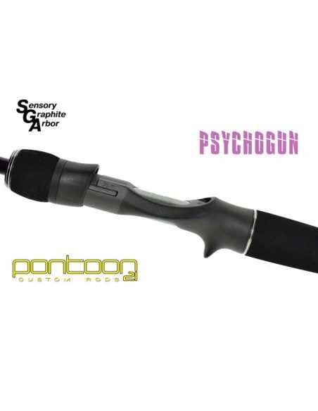 Lanseta Pontoon21 Psychogun Fast, 2.25m, 5-18g, 2buc Lanseta Pontoon21 Psychogun Fast, 2.25m, 5-18g, 2buc