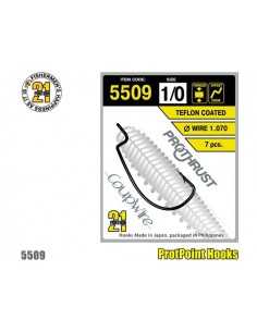 Carlige Pontoon21 5509 ProtPoint Offset Hooks, Nr.3/0, 5buc/plic 2