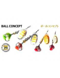 Lingurita rotativa Pontoon21 Ball Concept Spinner 2, Culoare B01-003, 4.5g 2