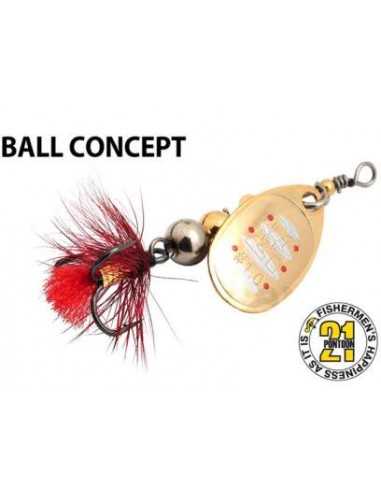 Lingurita rotativa Pontoon21 Ball Concept Spinner 3.5, Culoare B04-003, 10.5g