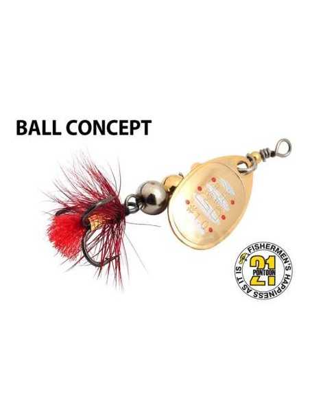 Lingurita rotativa Pontoon21 Ball Concept Spinner 3.5, Culoare BT02-072, 10.5g