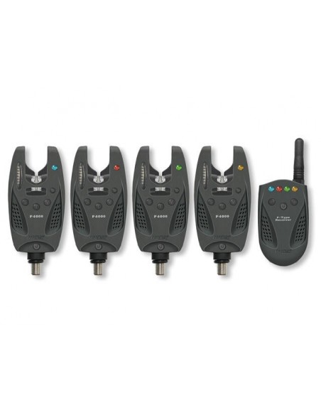 Set 4 avertizori + statie Cormoran PRO CARP F-4000 Wireless Bite Indicator Set 4 avertizori + statie Cormoran PRO CARP F-4000 Wireless Bite Indicator