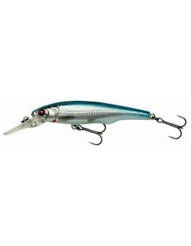 Vobler Savage Gear Gravity Twitch Suspending MR, Culoare Blue Chrome, 8.3cm, 10g