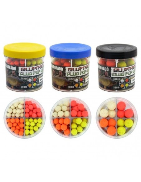 Haldorado - Quatro Fluo Pop Up Boilies