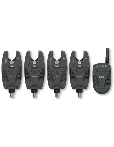 Set 4 avertizori + statie Cormoran PRO CARP F-4000 Wireless Bite Indicator Set 4 avertizori + statie Cormoran PRO CARP F-4000 Wireless Bite Indicator