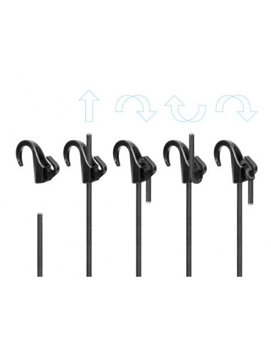 Chingi Elastice Multifunctionale Delphin FIXER, 2buc/set