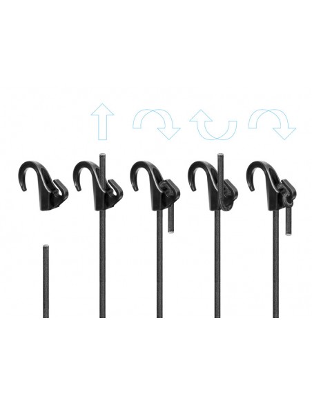 Chingi Elastice Multifunctionale Delphin FIXER, 2buc/set Chingi Elastice Multifunctionale Delphin FIXER, 2buc/set