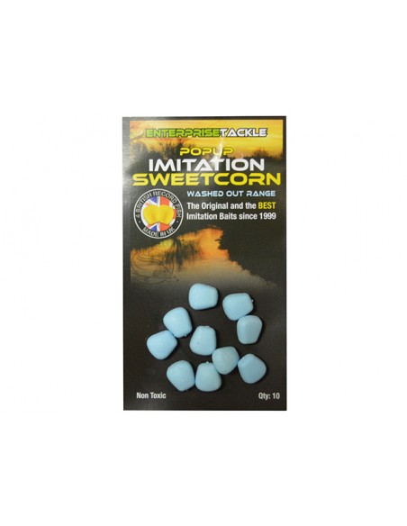Porumb Artificial Flotant Enterprise Tackle Washed Out Blue 10buc Porumb Artificial Flotant Enterprise Tackle Washed Out Blue 10buc