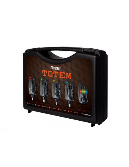 Set Avertizori Wireless + Statie Delphin TOTEM, 4+1 Set Avertizori Wireless + Statie Delphin TOTEM, 4+1