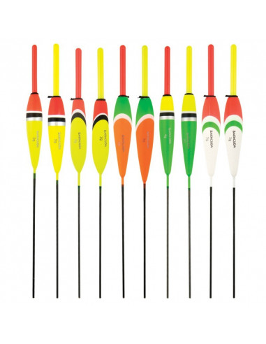 Set Plute Baracuda Yl-1B, 2/3/5g, 10buc/set