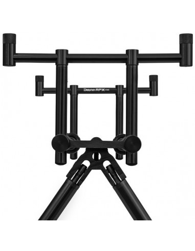 Rod Pod Aluminiu Delphin RPX Stalk BlackWay, Negru Anodizat, 2 Posturi