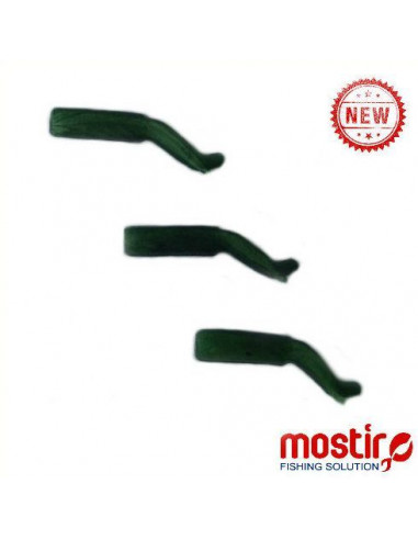 Line aligner Mostiro sleeves, Marime S, Green, 10buc/plic