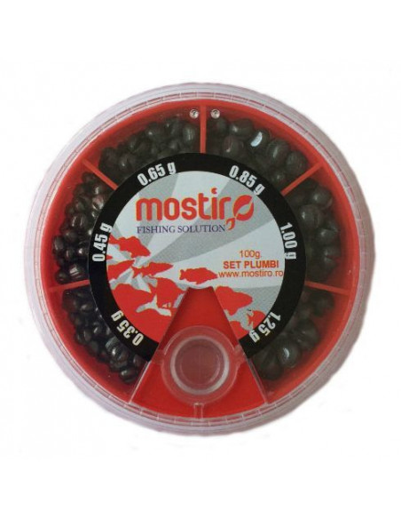 Set Plumbi Mostiro Alice Despicate, 100g, 0.35-1.25g