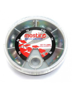 Set plumbi Mostiro culisanti, 5/4/3/2.5/2/1 gr