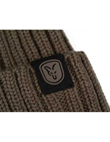 Caciula Fox Heavy Knit Bobble Hat Caciula Fox Heavy Knit Bobble Hat
