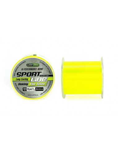 Fir Monofilament Carp Prp Sport Long Cast, Fluo Yellow, 300m